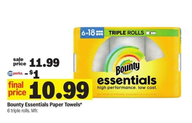 Bounty Essentials Paper Towels