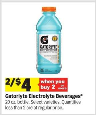 Gatorlyte Electrolyte Beverages