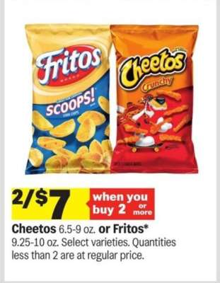 Cheetos or Fritos