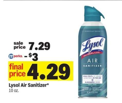 Lysol Air Sanitizer