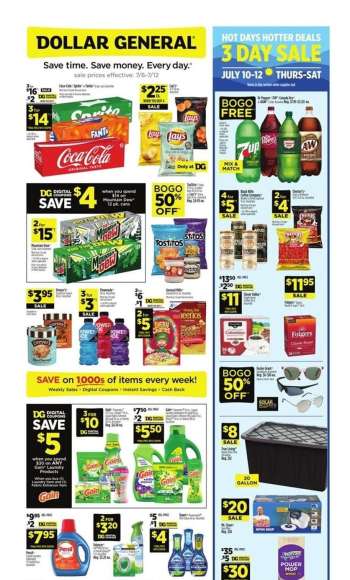 Dollar General Flyer - 07/06/2025 - 07/12/2025.
