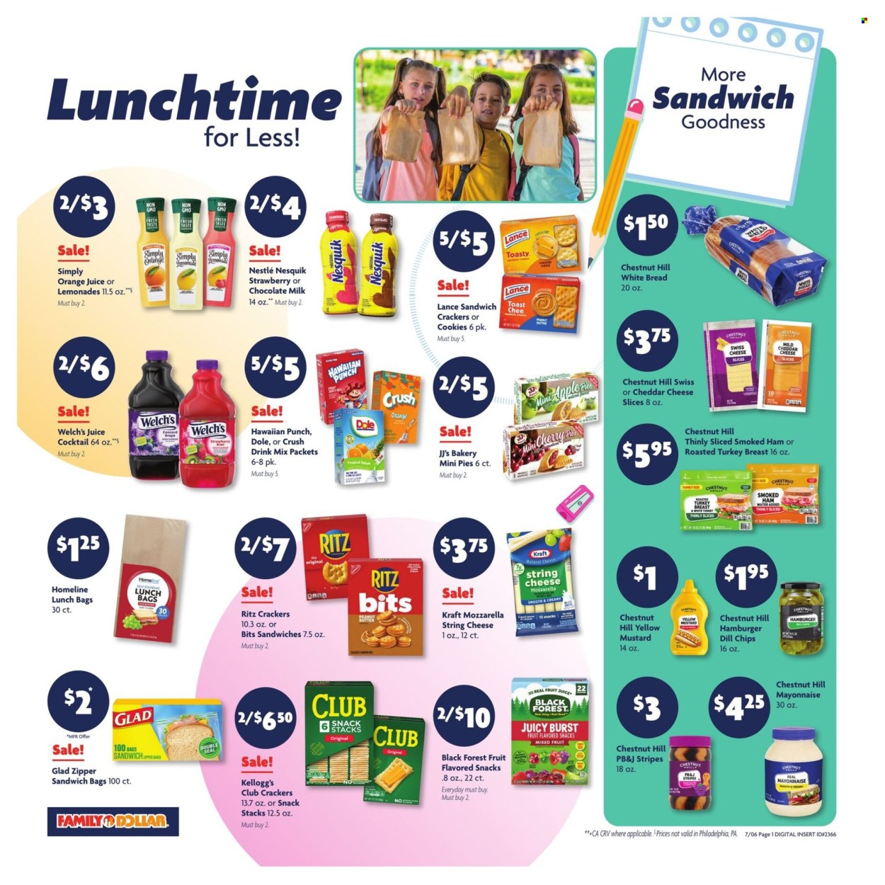 Family Dollar ad - 07/06/2025 - 07/12/2025. Page 3