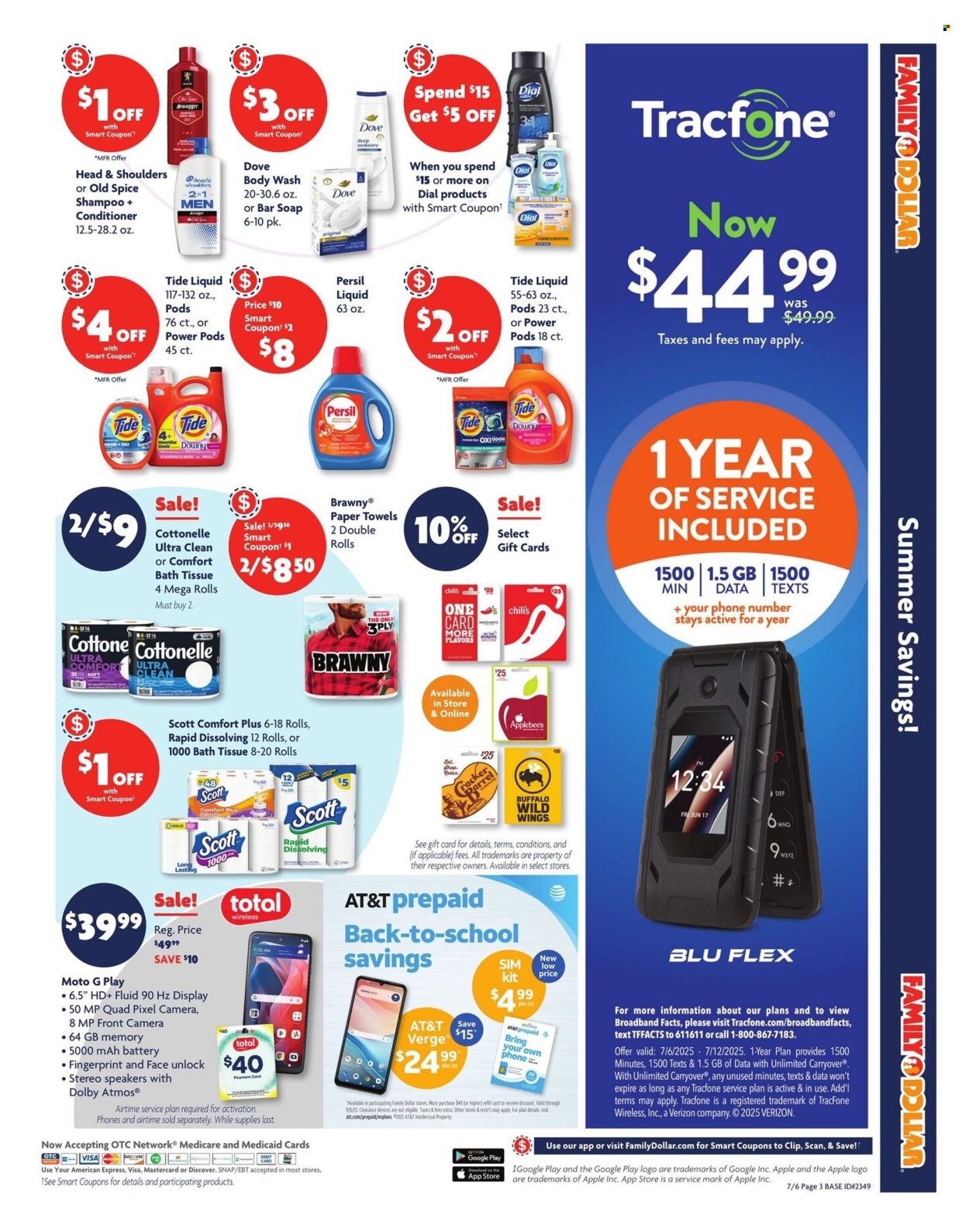 Family Dollar ad - 07/06/2025 - 07/12/2025. Page 6