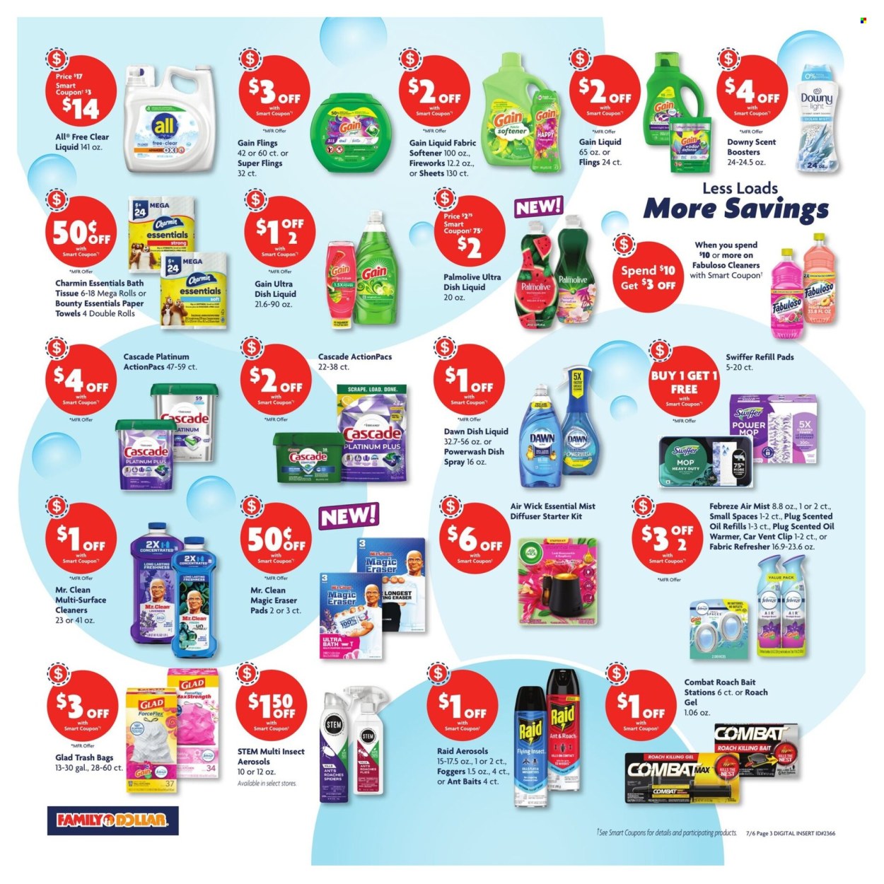 Family Dollar ad - 07/06/2025 - 07/12/2025. Page 7