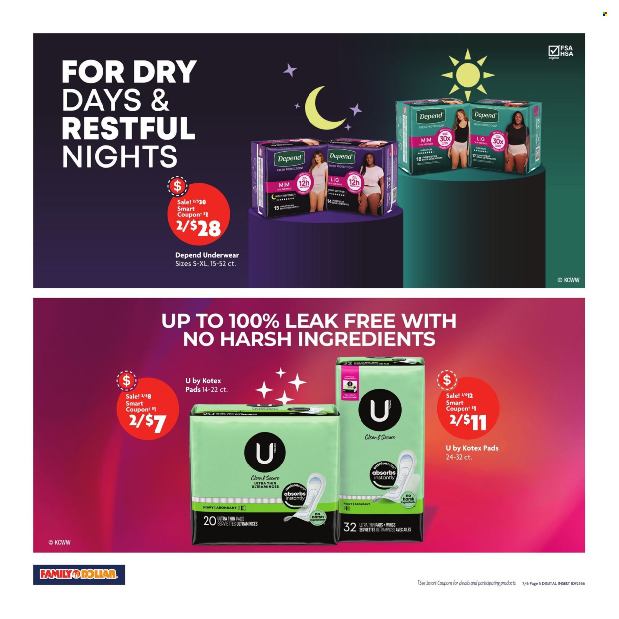 Family Dollar ad - 07/06/2025 - 07/12/2025. Page 9