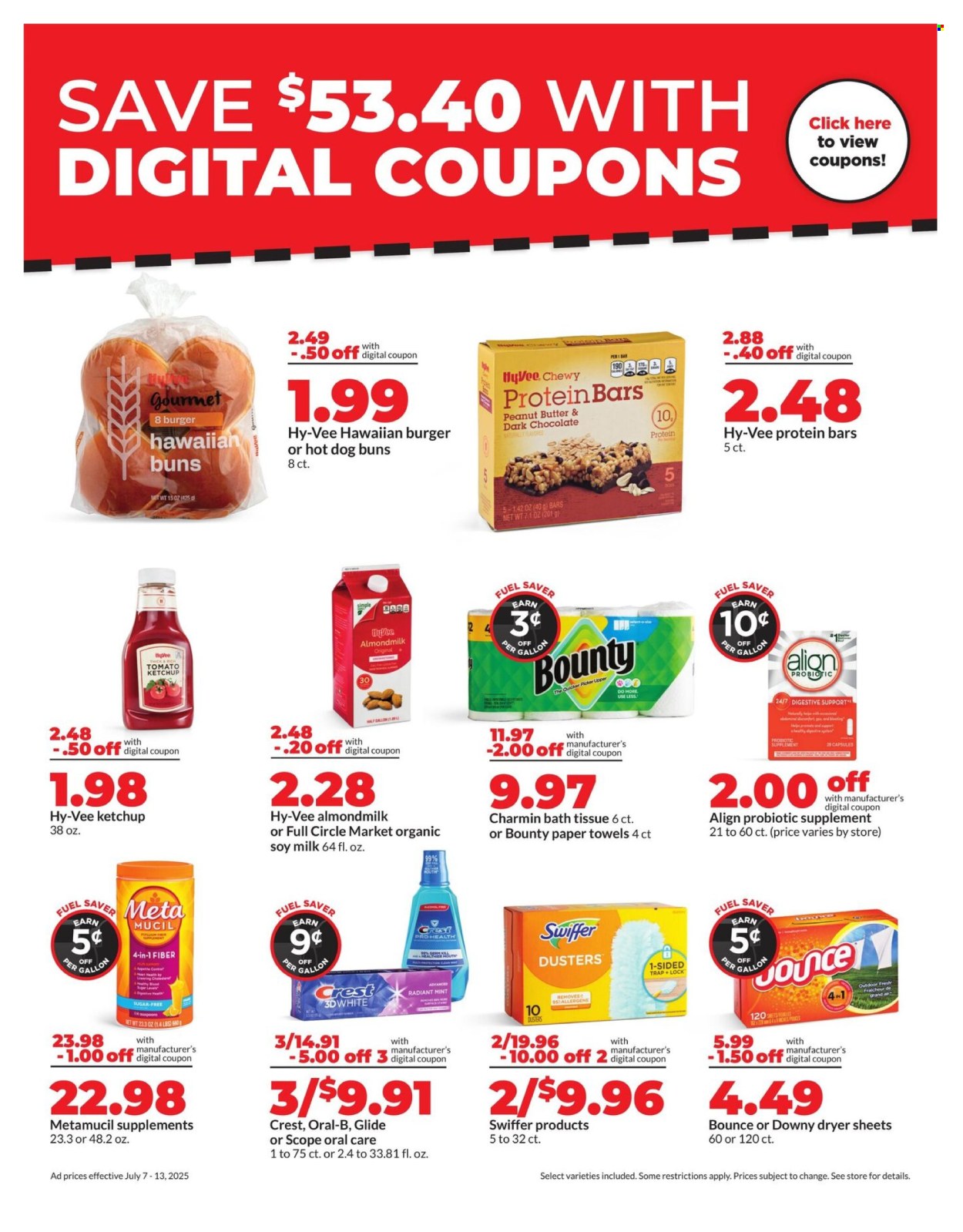 Hy-Vee ad - 07/07/2025 - 07/13/2025. Page 5