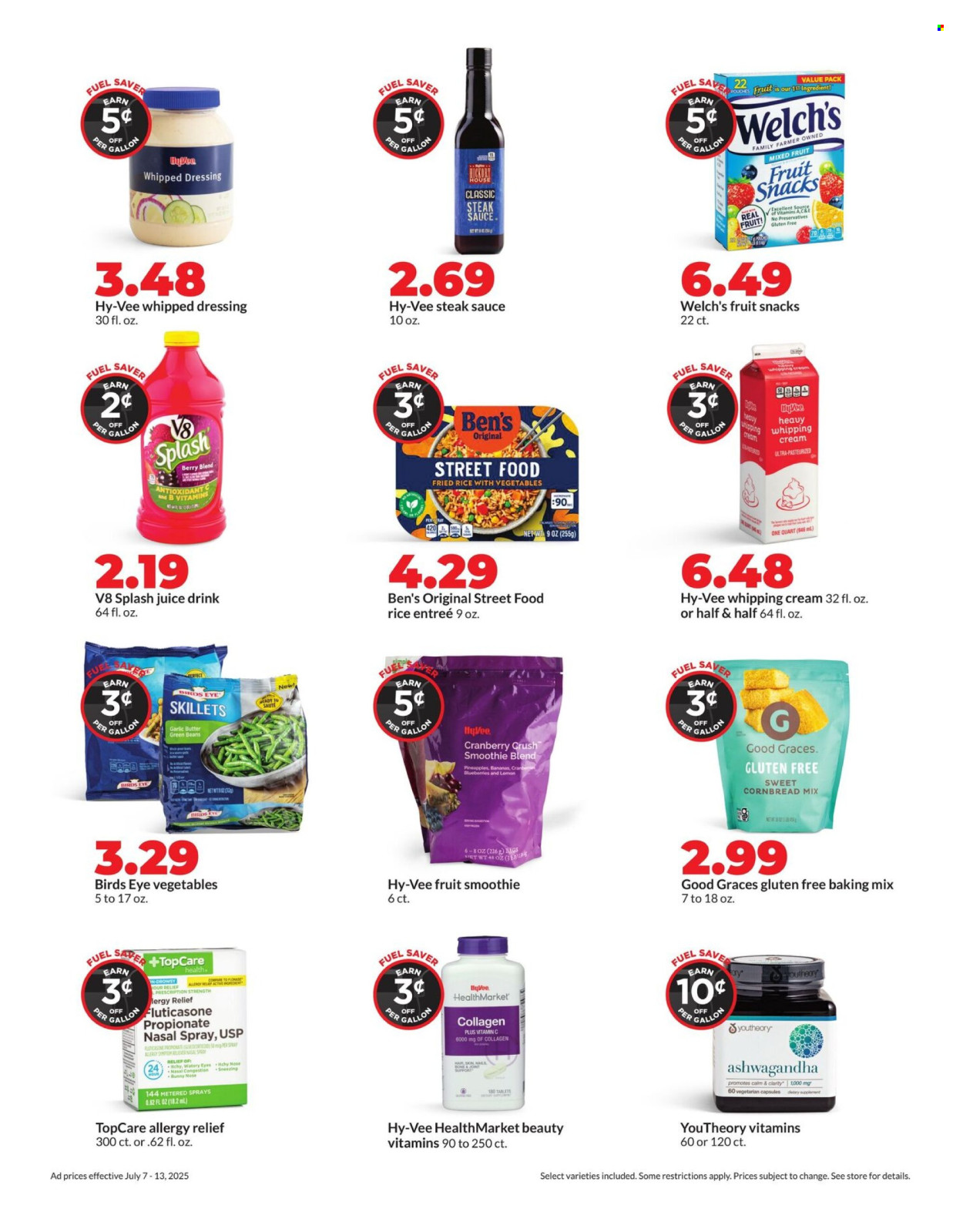 Hy-Vee ad - 07/07/2025 - 07/13/2025. Page 8