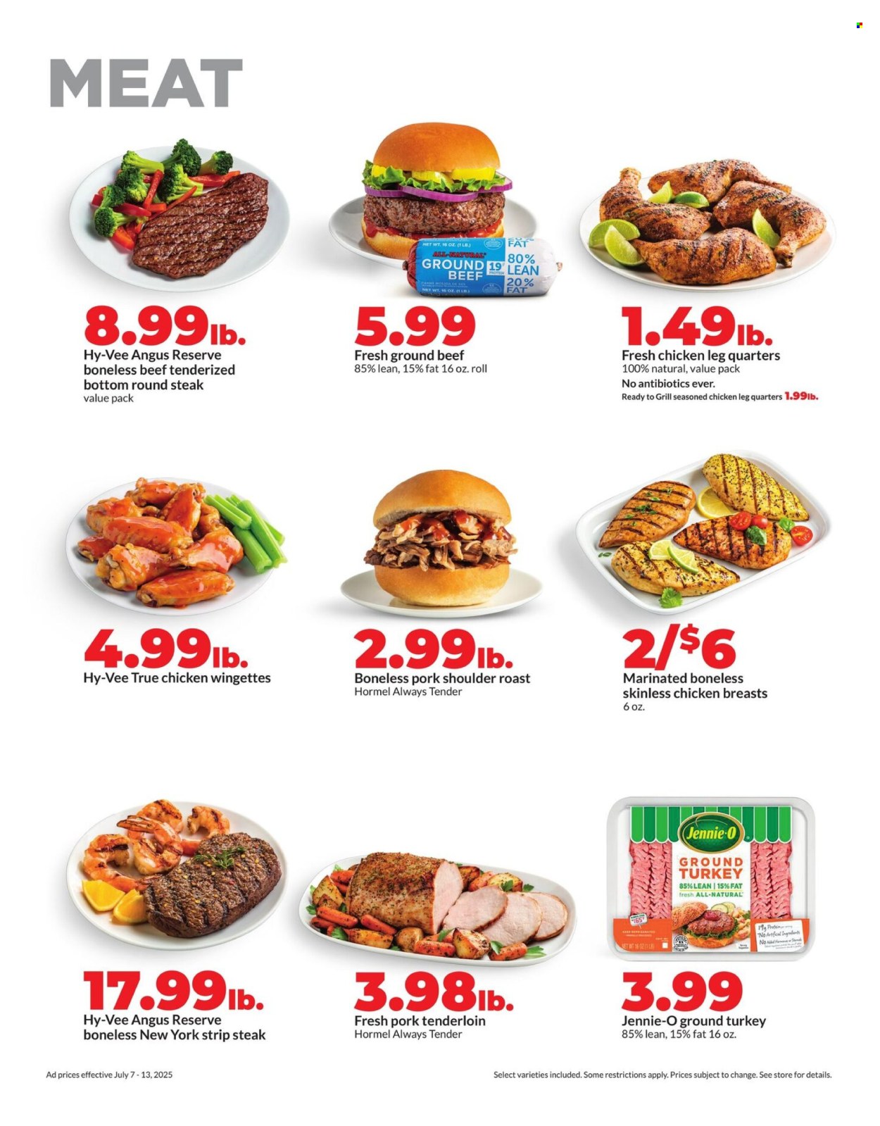 Hy-Vee ad - 07/07/2025 - 07/13/2025. Page 10