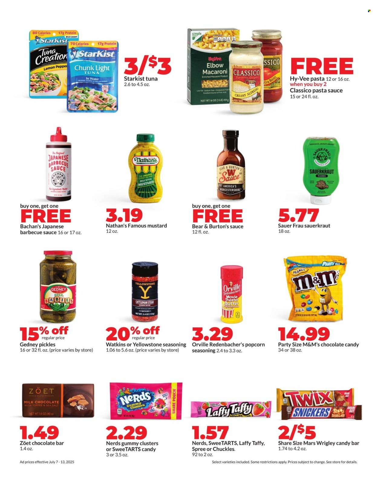 Hy-Vee ad - 07/07/2025 - 07/13/2025. Page 17
