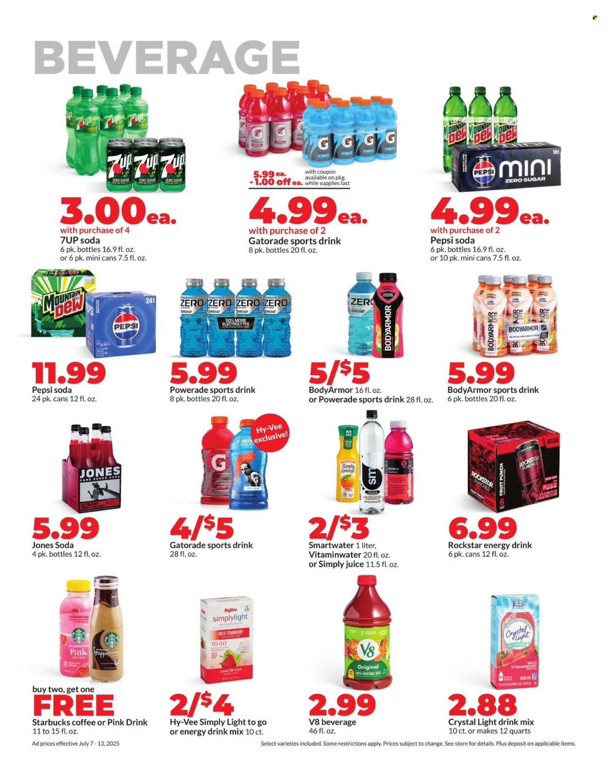 Hy-Vee ad - 07/07/2025 - 07/13/2025. Page 18