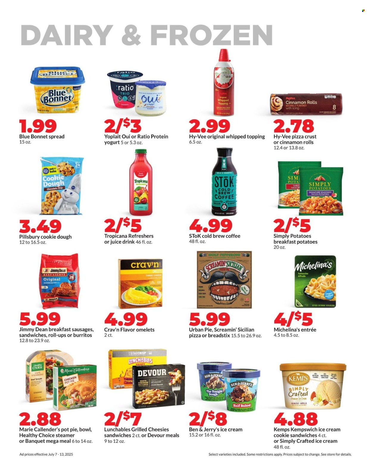 Hy-Vee ad - 07/07/2025 - 07/13/2025. Page 20