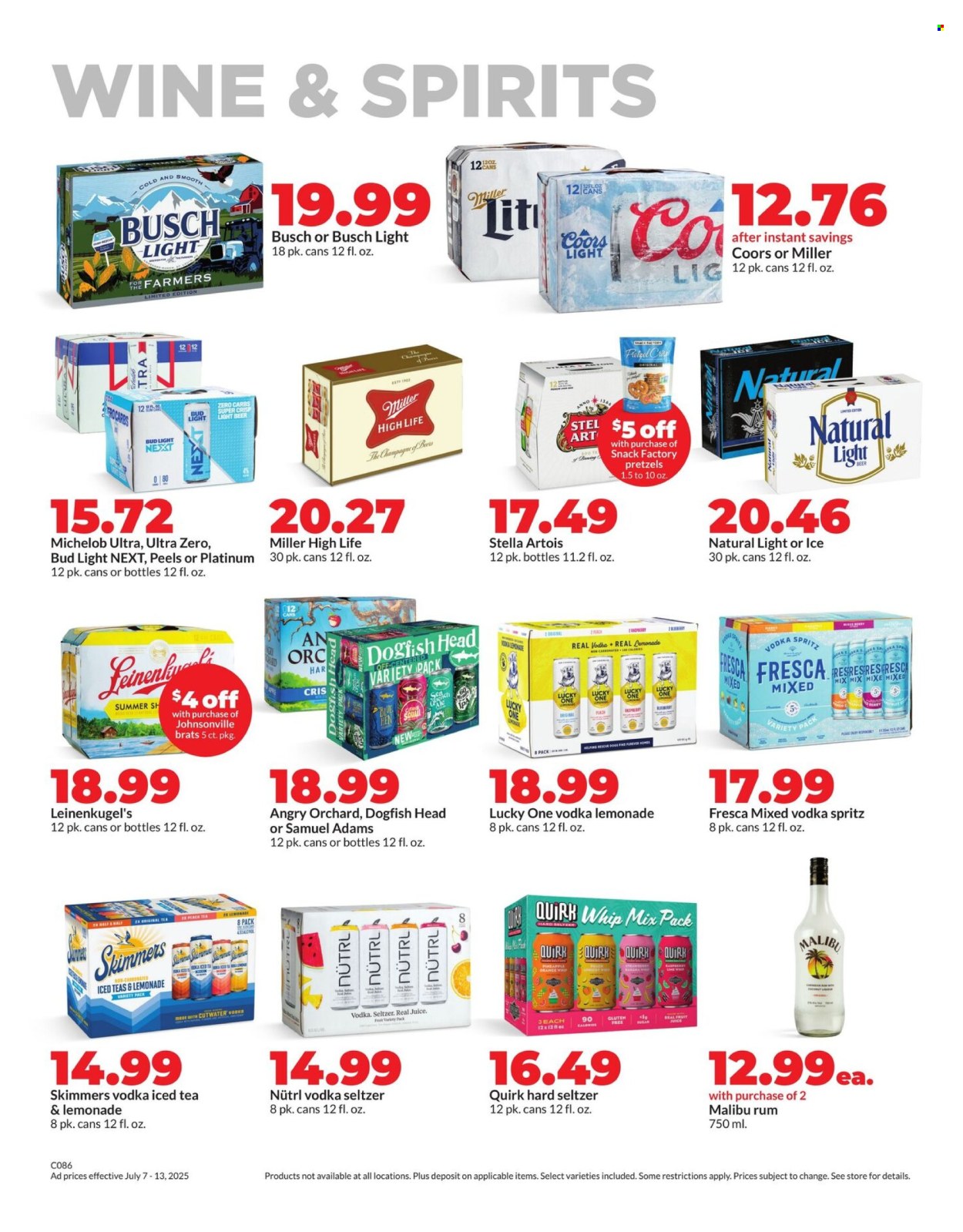 Hy-Vee ad - 07/07/2025 - 07/13/2025. Page 27
