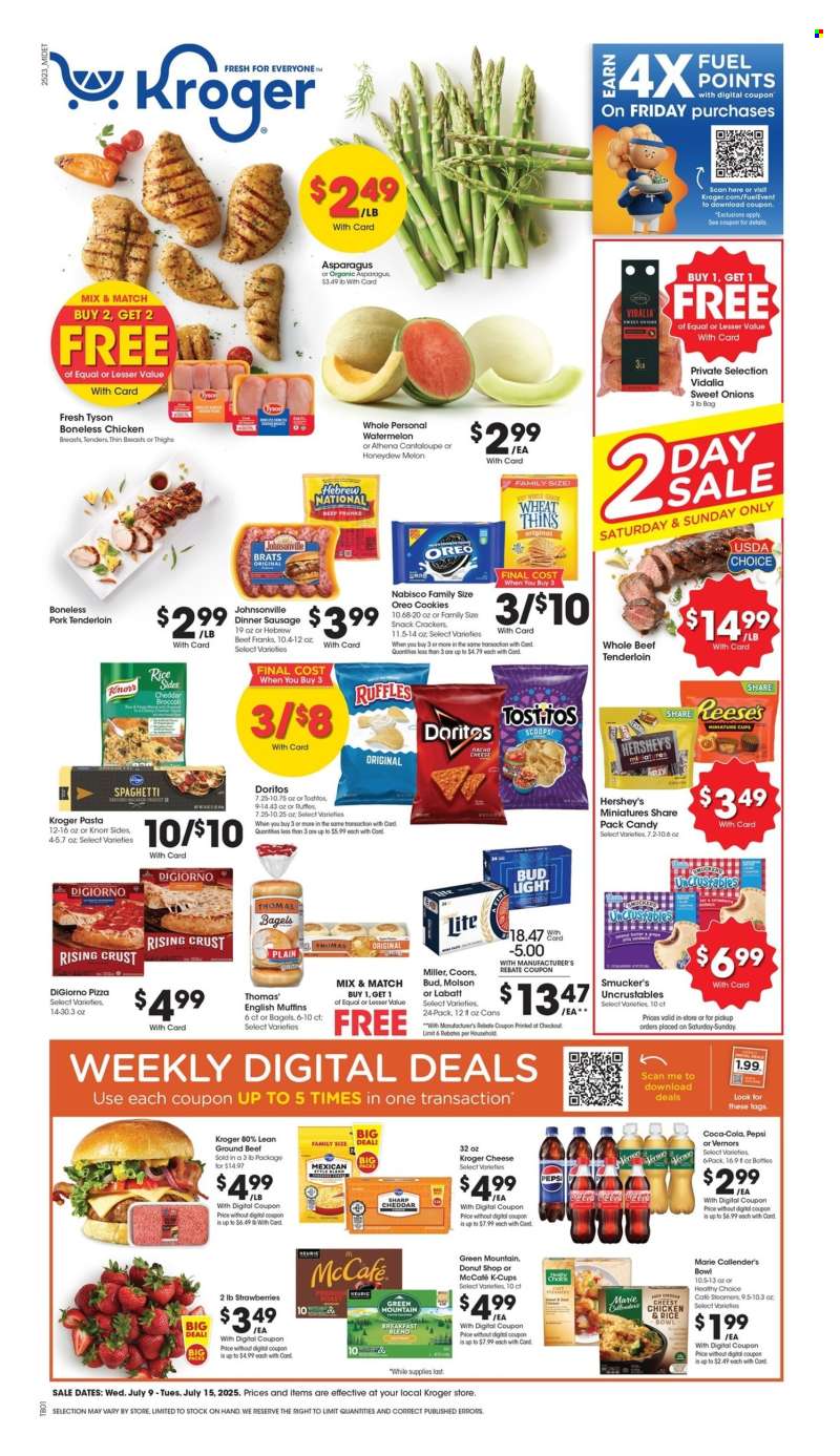 Kroger Flyer - 07/09/2025 - 07/15/2025.