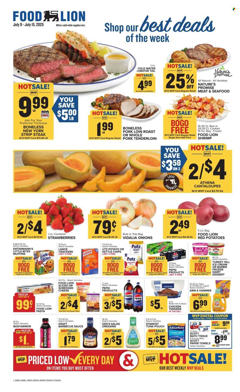 Food Lion Flyer - 07/09/2025 - 07/15/2025.