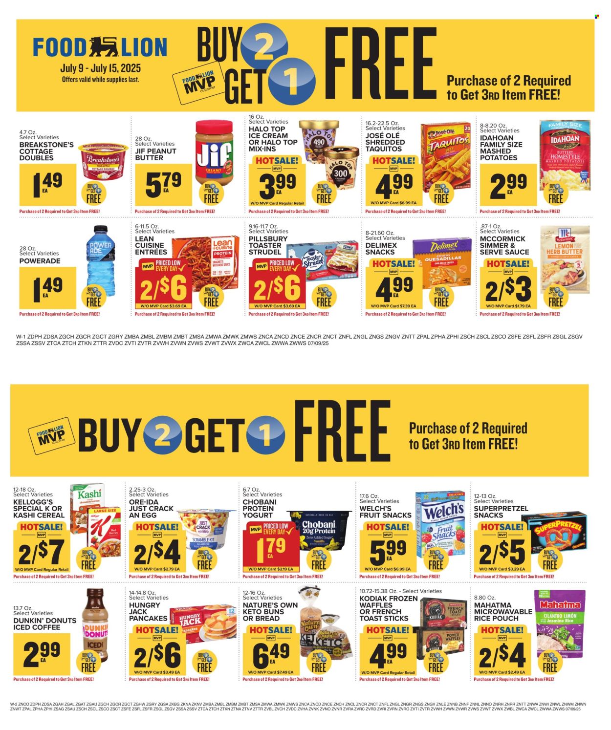 Food Lion ad - 07/09/2025 - 07/15/2025. Page 9