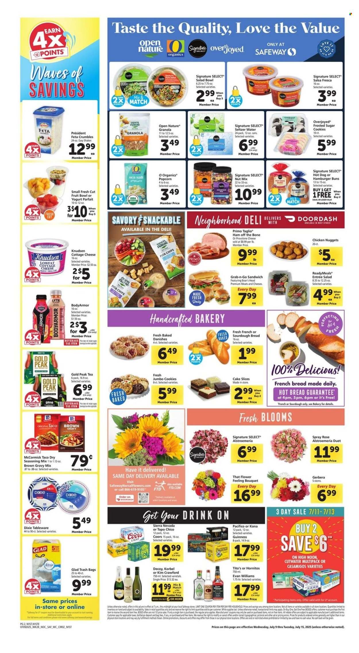 Safeway ad - 07/09/2025 - 07/15/2025. Page 2