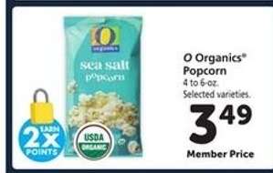 O ORGANICS POPCORN