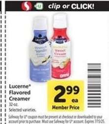 Lucerne Flavored Creamer
