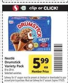 Nestlé Drumstick Variety Pack