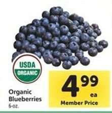 Organic Blueberries
