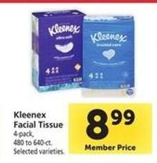 Kleenex Facial Tissue