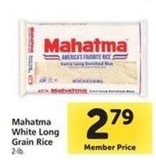 Mahatma White Long Grain Rice