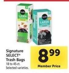 Signature SELECT Trash Bags