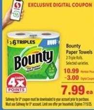 Bounty Paper Towels