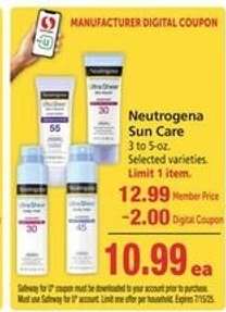Neutrogena Sun Care