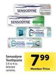 Sensodyne Toothpaste