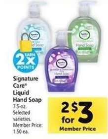 Signature Care Liquid Hand Soap