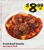 Fresh Beef Oxtails