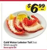 Cold Water Lobster Tail