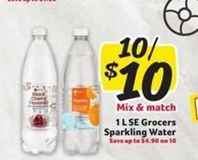 SE Grocers Sparkling Water