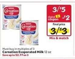 Carnation Evaporated Milk