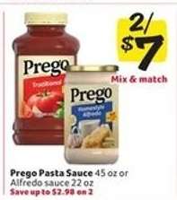 Prego Pasta Sauce