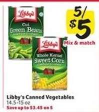Libby's Canned Vegetables