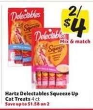 Hartz Delectables Squeeze Up Cat Treats