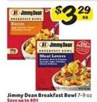 Jimmy Dean Breakfast Bowl