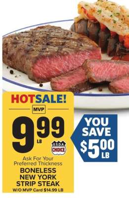 Boneless New York Strip Steak