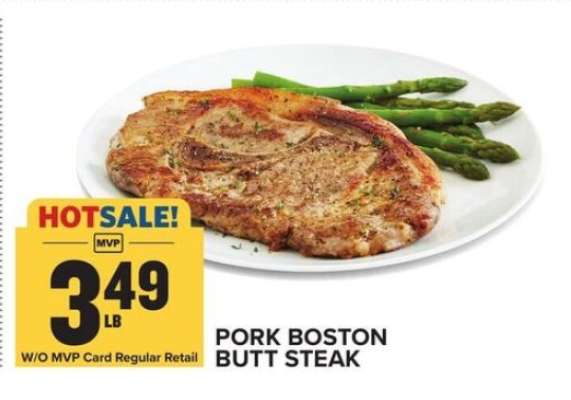 Pork Boston Butt Steak