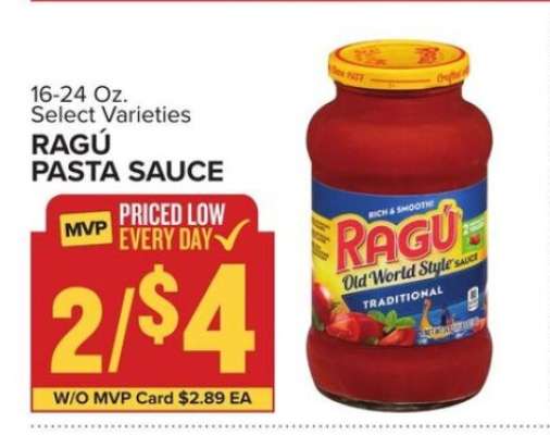 Ragú Pasta Sauce