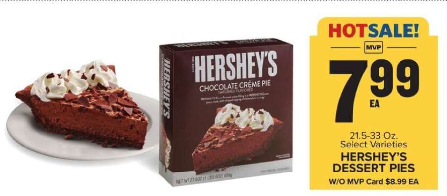 HERSHEY'S DESSERT PIES
