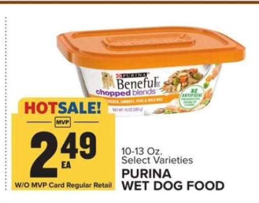 PURINA WET DOG FOOD
