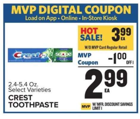 Crest Toothpaste