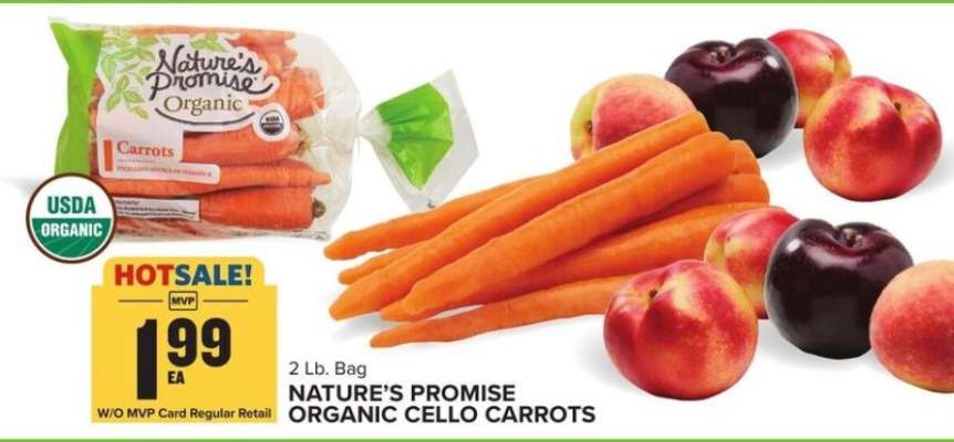 Nature's Promise Organic Cello Carrots