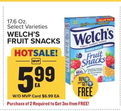 Welch's Fruit Snacks