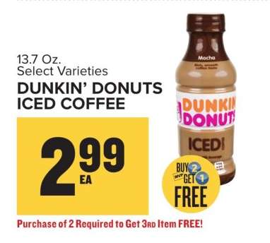 Dunkin' Donuts Iced Coffee