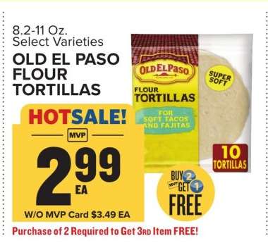 Old El Paso Flour Tortillas