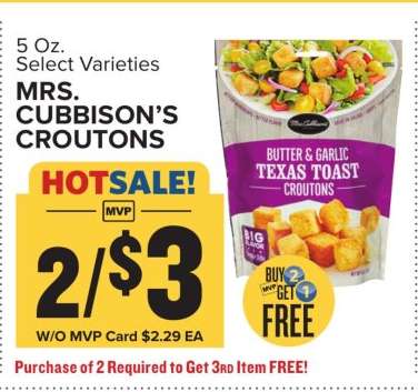 Mrs. Cubbison's Croutons